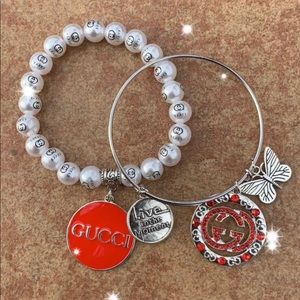 Stretch Bracelet with bangles